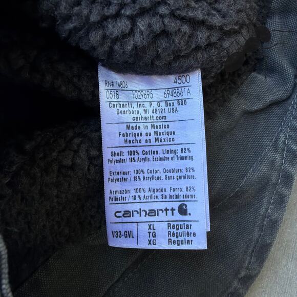 Carhartt V33 GVL gray work wear vest - Picture 3 of 5